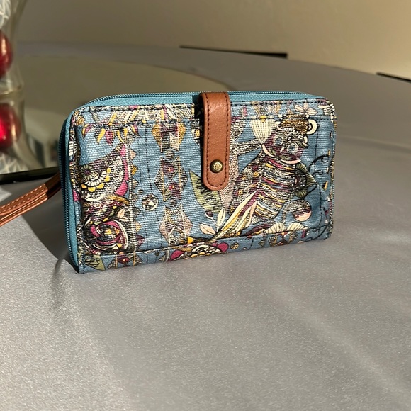 Sakroots full size wallet Owl print, Immaculate condition! - Picture 1 of 5